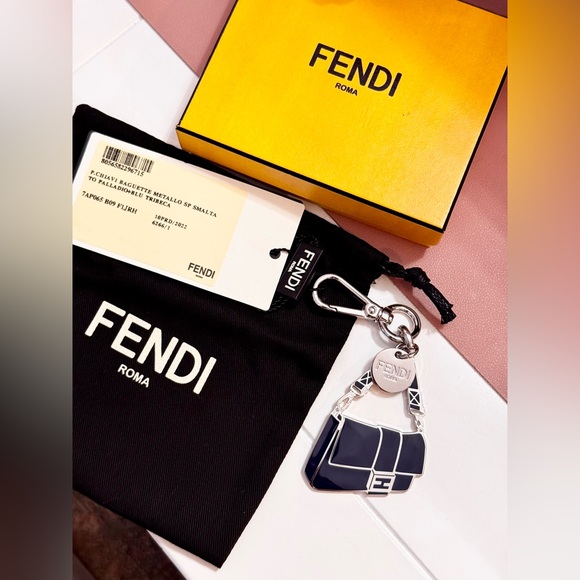 Fendi Accessories - New Fendi Keychain Baguette Bag Charm